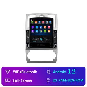 Auto Video Sistema di Navigazione GPS Radio 9 Pollici Android per 2004-2008 Chrysler Aspen 300C Unità di Testa