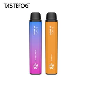 QK 2022 Vapes Disposables 3500puffs E Cigarette Starter Kit Tastefog Square Factory Wholesale