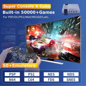Game Controllers Joysticks Retro Super Console X Cube Mini TV Video For PSP PS1 DC N64 WiFi HD Output Built in Emulators With G