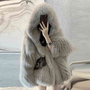 Высококачественная женская куртка бело -серого синего розового искусства Mink Mink Velvet Женские Паркеры теплые мягкие сгущание. Случайное короткое пальто T220810