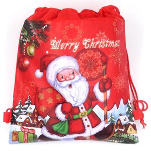 Подарочная упаковка Санта-Клаус Сумки для шнуров