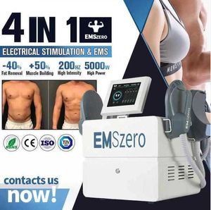 HIEMT Sculpting EMSlim Neo RF Schlankheits-EMS-Muskelstimulator Elektromagnetische Fettverbrennung Körperformung ABS Toning Beauty-Ausrüstung mit 4