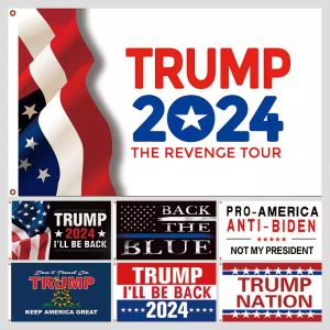 2024 O bayrağı geri olacak oylar tekrar sayılacak 3x5 feet Trump Başkan Seçim Banner 90x150cm