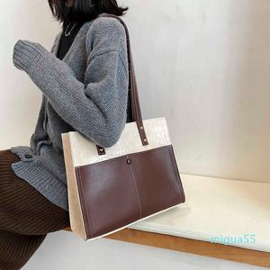 Дизайн роскошный сумка Урожай женская большая мощность моды осенью и зимнее плечо для студентов в классе