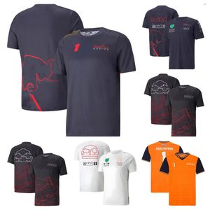 nuova maglietta a maniche corte della squadra estiva della maglietta da corsa F1