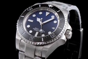 ST9 D-Blue Dial Men Watch Sea-Dweller Ceramic Bezel 44MM Sapphire 116660 Automatic Mechanical Diver Mens Watches Wristwatches