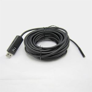 Wholesale used professional camcorders for sale - Group buy 2m m m usb mini Waterproof Car Endoscopio Tube mini Camera mm diameter Lens LED USB Endoscope Borescope246s