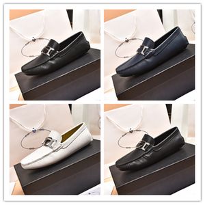 Primavera Casual Homens Sapatos Mocassins Preto Genuíno Botas de Couro de Luxo Mens Vestido de Couro Flats Sapato com HorseBit Rounne Low Tops Oxfords Top Quality38-45