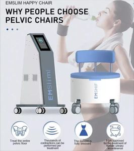 Em-ordförande för bantning Emslim Happy Chair Pelvic Floor Muskelreparation Hiemt Machine