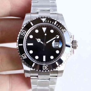 ST9 Watch Ceramic Bezel Black Sapphire Date Dial 41mm Automatic Mechanical Stainls Steel Mens Men 116610 126610LN Wristwatch