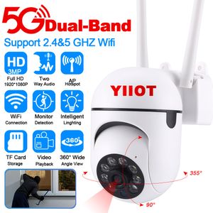 IP Cameras 3MP PTZ Wifi Surveillance Outdoor 4X Digital Zoom AI Human Detect Wireless H 264 Audio Security CCTV 230206