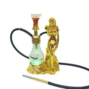 2023 novo narguilé beleza forma de resina de cobra narguilé shisha