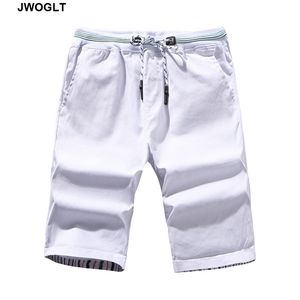 Summer Casual Shorts Fashion Talia w talii Koreański człowiek Krótki Joggers Długość kolan Bermuda Shorts 4xl 5xl 210412