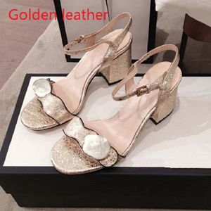 Hottest Heels With Box Women shoes Designer Sandals Quality Sandals Heel height 7cm and 5cm Sandal Flat shoe Slides Slippers by 1978 004