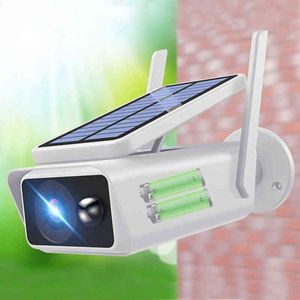 ICSee HD Wireless Solar WiFi Camera Outdoor Security Surveillance Camera CCTV Smart Home Battery IP66 PIR Motion Detection Cam AA220315