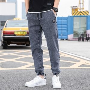 Produkt Jeans Mäns lösa höststräcka Casual Overaller Trendiga Märke Harlan Trousers Långa byxor för män 220328