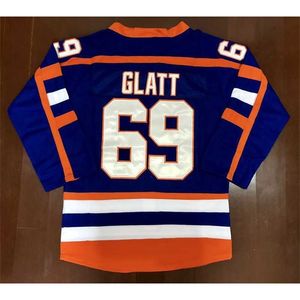 Nikivip Shipping de nós Goon Doug Glatt #69 Halifax Highlanders Movie Men Hockey Jersey All Stitched S-3XL High Quality