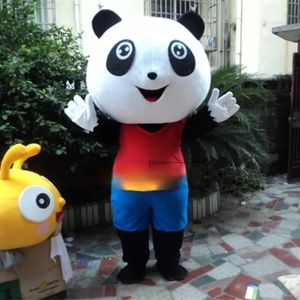 Festival vestido bonito panda mascote trajes carnaval hallowen presentes unisex adultos fancy partido jogos outfit feriado celebração cartoon personagem roupas