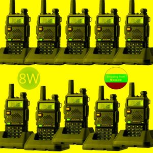 Walkie talkie Baofeng UV R W Triple Power WATS VHF UHF Dual Band UV5R Portable Dwukierunkowy Radiowalkie