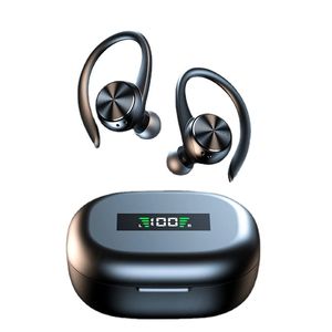R200 Bluetooth-Kopfhörer, echte kabellose Stereo-Kopfhörer, kabellose Sport-Ohrhörer, Ohrbügel, wasserdicht