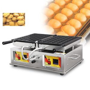 Lebensmittelverarbeitungsgeräte Kommerzieller körniger Hähnchenkuchen Wachtelkuchen Punktwaffel elektrische Muffin-Backmaschine Ei