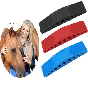 6in1 Spazzola per cavalli Rimozione Spazzola per massaggio dei capelli Kit per la pulizia del sudore Scrubber Cavalli Toelettatura Cavallo Strumento per la muta Forniture equestri