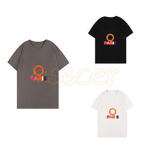 Damenmode Kurzarm T-Shirt Desiner Handtuch Stickerei Mans T-Shirts Herren Sommer Polo Chothes Asiatische Größe S-2XL