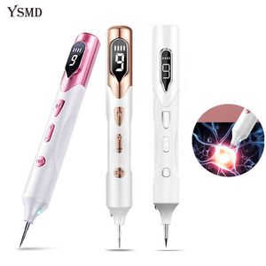 Gesichtspflegegeräte Laser-Plasma-Stift zum Entfernen von Hautflecken, Sommersprossen, schwarzen Punkten, Papillomen, Warzen, Muttermalen, Pickeln, Tattoo-Entfernung, Beauty-Tools 0727