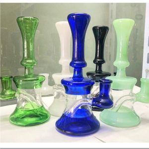 7 Inch hookah Colorful Mini Water Bongs Various Colors Oil Rigs Heady Glass Water Pipes With 14mm Female Bowl in Stock