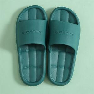 Women Indoor Home Slippers Summer Light Soft Comfortable Nonslip Flip Flops Bath Slides Couple Family Flat Shoes el Sandals 220628