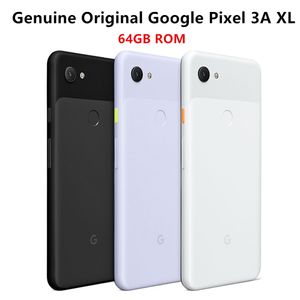 오리지널 Google Pixel 3A XL 3AXL 휴대 전화 글로벌 4GB 64GB Snapdragon 670 옥타 코어 6.0 인치 안드로이드 9 NFC 4G LTE 10PCS