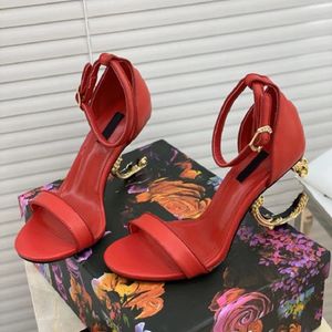 I tacchi più alla moda Con scatola e sacchetto per la polvere Scarpe da donna Sandali firmati Sandali di qualità Altezza del tacco e sandalo Scarpe piatte Scivoli Ciabatte per marca01023