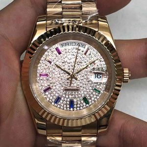 Rolesx Uxury Watch Data GMT Luxury Mens Mechanical Watch Diary W pełni automatyczny RZ244 SWISS ES WRISKWATCH