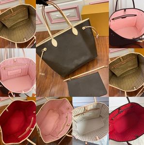 Kadınlar Çanta Kahverengi Çiçek Tote Çanta Alışveriş Çantası Omuz Crossbody Cüzdan Moda Orijinal Deri Büyük Kapasite Klasik Mektup Debriyaj Çantalar Plaj Çantası Kova Çantası