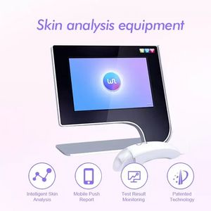 Auto Analysis Smart Skin Analyzer Diagnosis System Magic Mirror Machine Skin Detection Speciality Facial Gold Scanner Equipment For Salon Clinic