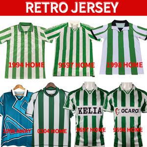 94 retro Real Betis soccer jerseys Match Worn Menendez FINIDI RIOS FINIDI football t shirts JOAQUIN B Iglesias camiseta de fútbol