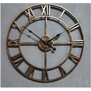 Handmade Oversized 3D Retro Rustic Decorative Luxury Art Big Gear Wooden Vintage Large Wall Clock On The For Gift LJ200827