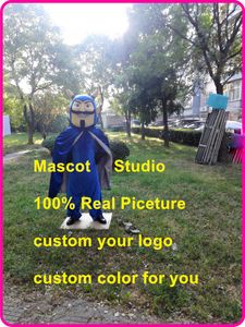 Blue Devil Mascot Costume Custom Fancy Costume Anime Kits Mascotte Fancy Dress Carnival Costume41340