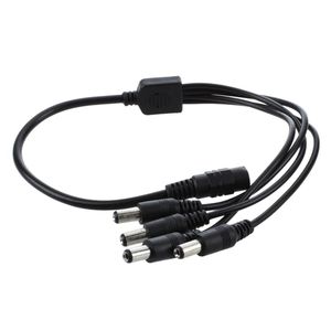 Outros acessórios de iluminação a 4 DC Power 4-Port Splitter Adaptter Cable Cable Camera Promoção outro