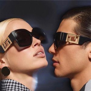 Lentes De Sol Kare Çerçeve Güneş Gözlüğü Kadın Tasarımcı Gözlük Erkek Sürücü UV Geçirmez Retro Güneş Gözlükleri Lüks Hip Hop Moda Gözlük