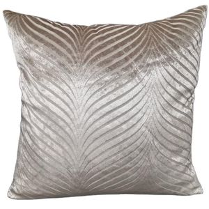 OEM Jacquard Cushion Cover Sofa Decorative Cutting Velvet Throw Pillowcase from Factory 220816