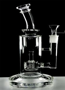 Bong vattenpipor Dab Rig Glasåtervinningsmaskin Rökvattenpipa Klar Storlek 14mm Anslutning