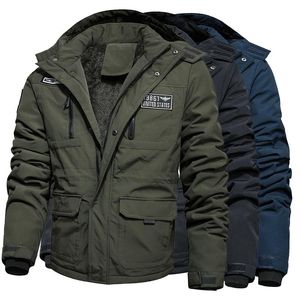 Men's Jackets Winter Jacket Men Fashion Casual Windbreaker 2022 Premium Thick Warm Hooded Cotton Clothes MensMen's