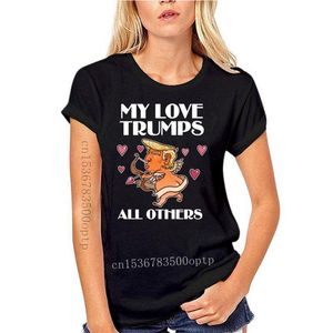 Magliette da uomo Anime Shirt My Love Trumps Tutti gli altri Valentine Day Novità T-Shirt Uomo Donna Unisex Fashion Tshirt Top