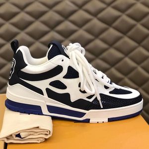 Casual Shoes New Mens Sneakers Bread Shoes Fashion Trend Oblique Side Classic Floral Designer Casual Versatile Mens Outdoor Driving Airport Walking High Quality