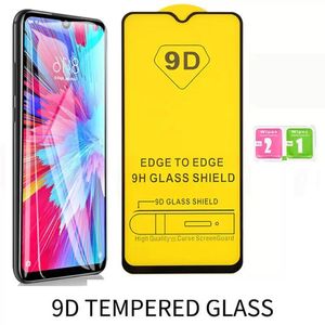 Full Cover 9D Tempered Glass Screen Protector For iPhone 14 14Pro 13 12 11 Max XR Black Screen 9H Clear Ultra Thin Protective Anti-Scratch Accessories