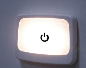 Lâmpada de leitura de carro de luzes noturnas, área de carga de tronco LED interior leve, brilho ajustável e temperatura de cor, carregamento USB Multi-Functi