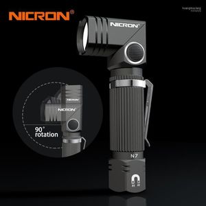 Torce torce nicron dual carburante mini a mano a LED a mano con magneti torreggiata corner torcia leggera impermeabile ip65 per mantenne