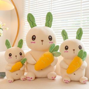 Новый Radish Rabbit Plush Toy Coll мягкий большой кроличьи кукол подушка подушки праздники
