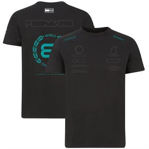 F1 Team Uniform 2022 ny säsong T-shirt kortärmad rund hals racing kostym f1 samma topp kan anpassas